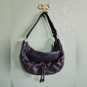 Vintage Michael Kors Woodside Leather Hobo Bag
